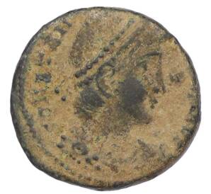 AE4 337-347 года Римская Империя — Констанций II — Фото №1