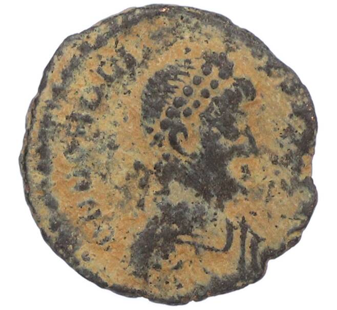 Монета AE4 395-401 года Римская Империя — Флавий Аркадий (Артикул: M2-92182) — Фото №1