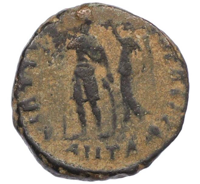 Монета AE4 395-401 года Римская Империя — Флавий Аркадий (Артикул: M2-92185) — Фото №2
