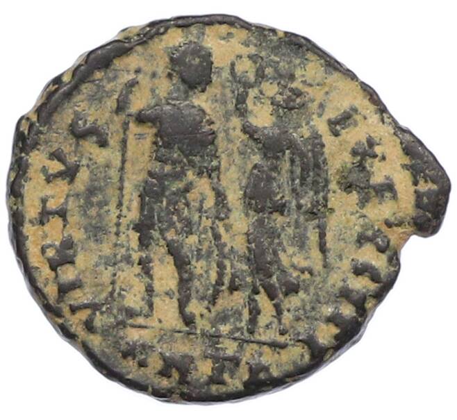 Монета AE4 395-401 года Римская Империя — Флавий Аркадий (Артикул: M2-92186) — Фото №2