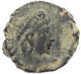 Монета AE4 347-383 года Римская Империя (Клятва) (Артикул: M2-92190) — Фото №1