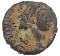 Монета AE4 351-361 года Римская Империя — Констанций II (Павший всадник) (Артикул: M2-92194) — Фото №1