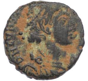 AE4 351-361 года Римская Империя — Констанций II (Павший всадник) — Фото №1