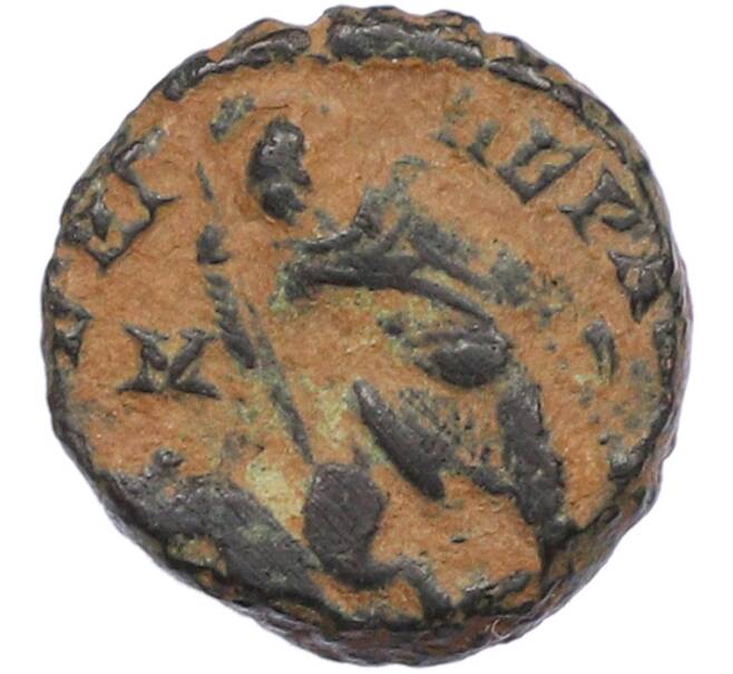 Монета AE4 351-361 года Римская Империя — Констанций II (Павший всадник) (Артикул: M2-92194) — Фото №2