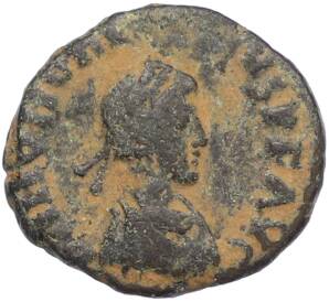 AE4 395-401 года Римская Империя — Флавий Гонорий — Фото №1