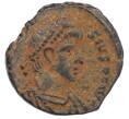 Монета AE4 379-388 года Римская Империя — Феодосий I Великий (Клятва) (Артикул: M2-92205) — Фото №1
