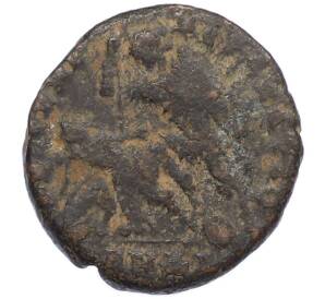 AE4 348-358 года Римская Империя (Падший всадник) — Фото №2