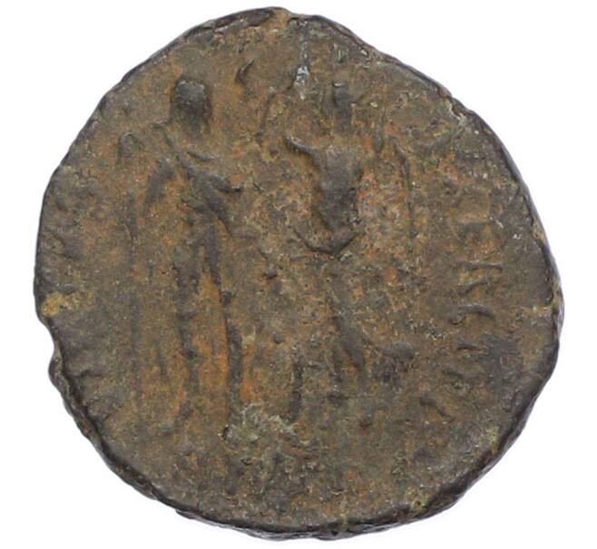 Монета AE4 395-401 года Римская Империя — Флавий Аркадий (Артикул: M2-92211) — Фото №2