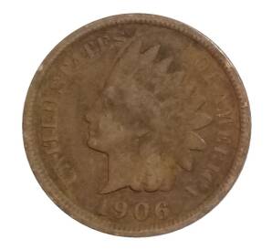 1 цент 1906 года США