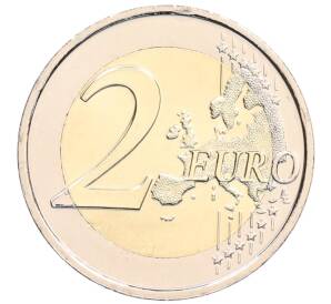 2 евро 2025 года Словения «100 лет со дня рождения Мики Мустера» — Фото №2