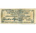 Банкнота 20 сентаво 1943 года Филиппины — провинция Минданао (Артикул: K10-12919) — Фото №1