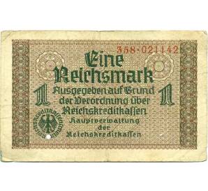 1 рейхсмарка 1939 года Германия (Для оккупированных территорий) — Фото №1
