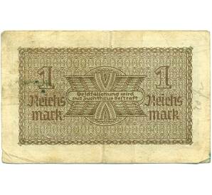 1 рейхсмарка 1939 года Германия (Для оккупированных территорий) — Фото №2
