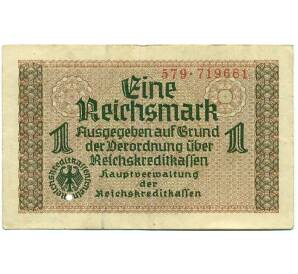 1 рейхсмарка 1939 года Германия (Для оккупированных территорий) — Фото №1