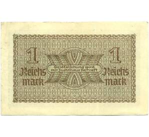 1 рейхсмарка 1939 года Германия (Для оккупированных территорий) — Фото №2