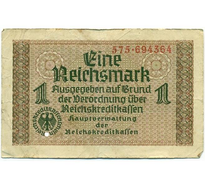 Банкнота 1 рейхсмарка 1939 года Германия (Для оккупированных территорий) (Артикул: K10-12945) — Фото №1