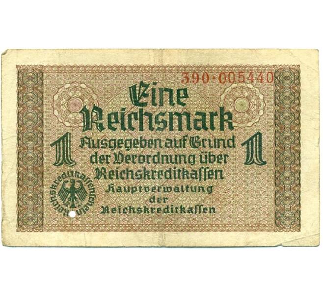 Банкнота 1 рейхсмарка 1939 года Германия (Для оккупированных территорий) (Артикул: K10-12947) — Фото №1