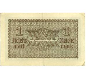 1 рейхсмарка 1939 года Германия (Для оккупированных территорий) — Фото №2