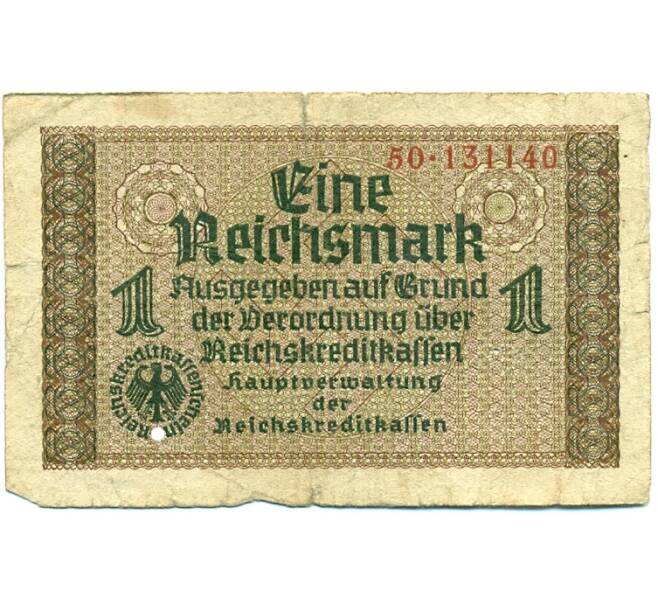 Банкнота 1 рейхсмарка 1939 года Германия (Для оккупированных территорий) (Артикул: K10-12949) — Фото №1