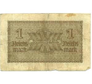 1 рейхсмарка 1939 года Германия (Для оккупированных территорий) — Фото №2