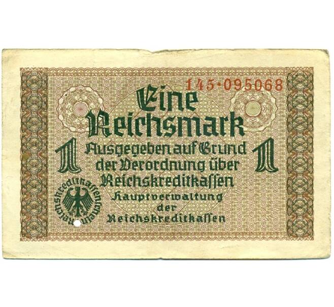 Банкнота 1 рейхсмарка 1939 года Германия (Для оккупированных территорий) (Артикул: K10-12951) — Фото №1