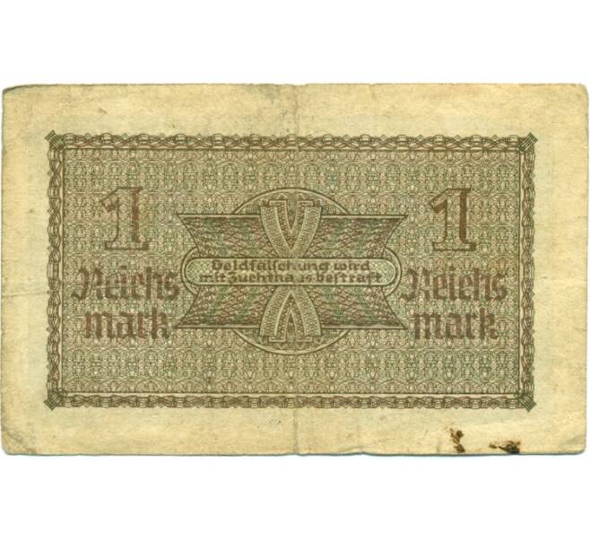 Банкнота 1 рейхсмарка 1939 года Германия (Для оккупированных территорий) (Артикул: K10-12954) — Фото №2