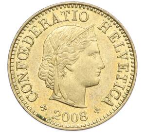 5 раппенов 2008 года Швейцария — Фото №1