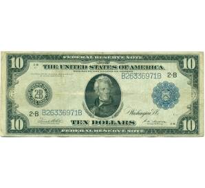 10 долларов 1914 года США — Фото №1
