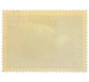 Почтовая марка 60 грошей 1961 года Польша «17 витков вокруг Земли (Восток-2)» — Фото №2