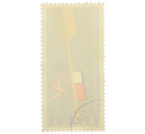 Почтовая марка 2.5 злотых 1961 года Польша «VI Чемпионат Европы по гребле на байдарках и каноэ» — Фото №2