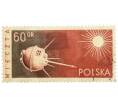 Почтовая марка 60 грошей 1959 года Польша «Луна-1 (Мечта)» (Артикул: P2-1158) — Фото №1