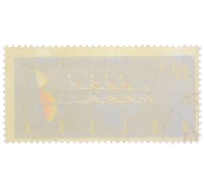 Почтовая марка 60 грошей 1961 года Польша «VI чемпионат Европы по гребле на байдарках и каноэ» — Фото №2