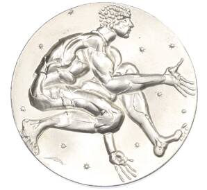 Медалевидный жетон 1969 года Швейцария «Транспортные компании» — Фото №2