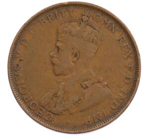 1 пенни 1922 года Австралия — Фото №2