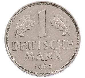 1 марка 1960 года J Западная Германия (ФРГ) — Фото №1