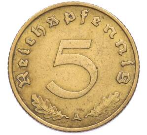 5 рейхспфеннигов 1938 года A Германия — Фото №2