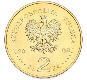 2 злотых 2008 года Польша «Памятники Польши — Казимеж-Дольны» — Фото №2