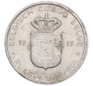 1 франк 1959 года Руанда-Урунди — Фото №1