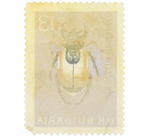 Почтовая марка 13 стотинок 1964 года Болгария «Хлебный жук (Anisoplia austriaca)» — Фото №2