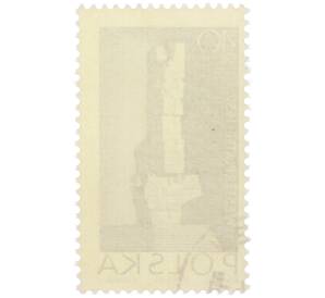 Почтовая марка 40 грошей 1964 года Польша «Проект памятника защитникам Вестерплатте» — Фото №2