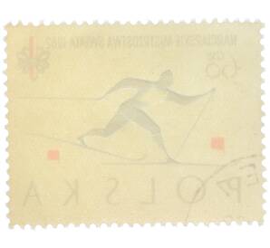 Почтовая марка 60 грошей 1962 года Польша «Чемпионат мира по лыжным видам спорта» — Фото №2