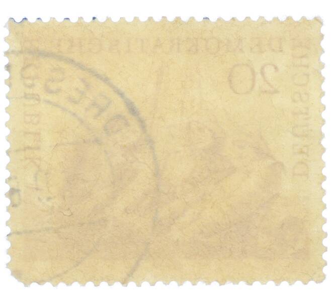 Почтовая марка 20 пфеннигов 1961 года Восточная Германия (ГДР) «Глубоководное рыболовство» (Артикул: P2-1305) — Фото №2