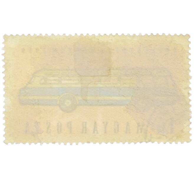 Почтовая марка 1 форинт 1959 года Венгрия «Музей транспорта в Будапеште — Икарус-55» (Артикул: P2-1322) — Фото №2