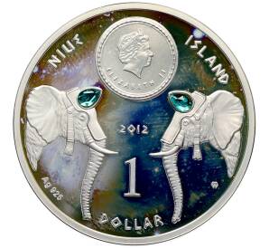 1 доллар 2012 года Ниуэ «Великие Полководцы — Ганнибал Барка» — Фото №2