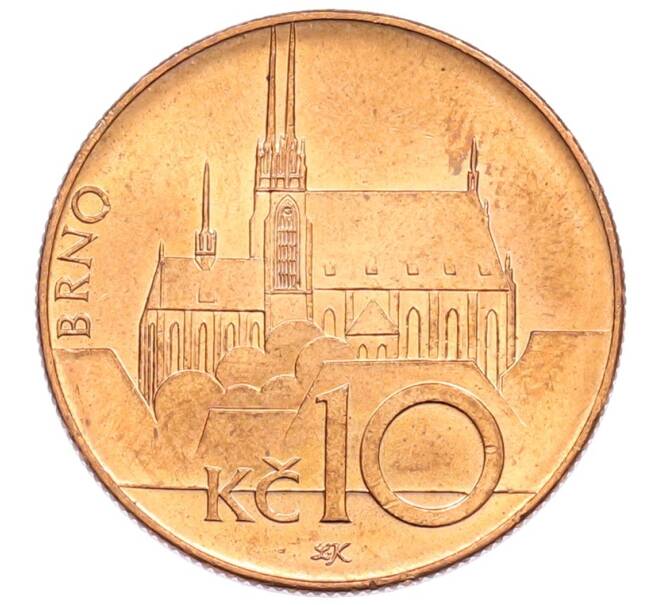 Монета 10 крон 2003 года Чехия (Артикул: K10-12974) — Фото №1