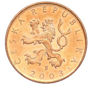 10 крон 2003 года Чехия — Фото №2