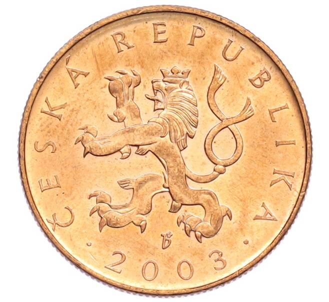 Монета 10 крон 2003 года Чехия (Артикул: K10-12974) — Фото №2