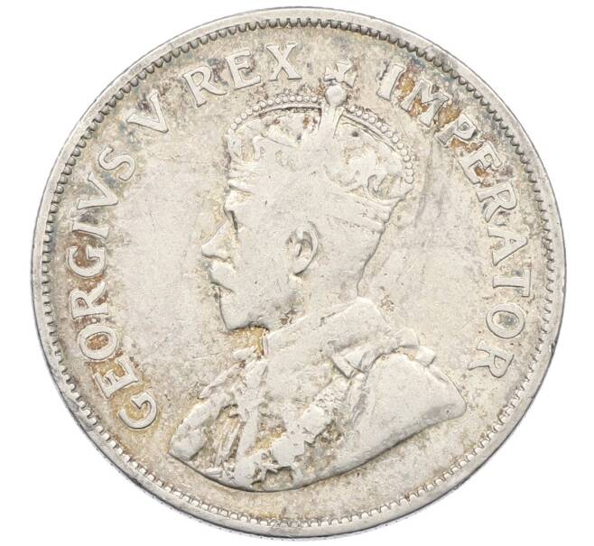 Монета 2 1/2 шиллинга 1935 года Британская Южная Африка (Артикул: K27-87275) — Фото №2