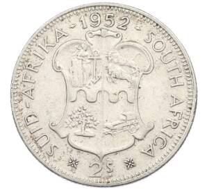 2 шиллинга 1952 года Британская Южная Африка — Фото №1