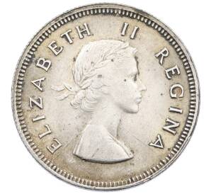 2 шиллинга 1953 года Британская Южная Африка — Фото №2